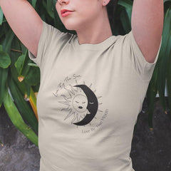 Live By The Sun Love By The Moon Text Quote Affirmation Design