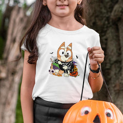 BLUEY Halloween Bingo Skeleton Costume Design