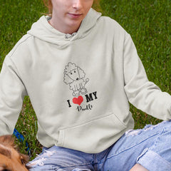 Cute Dog I Love My Poodle Animal