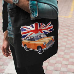 Union Jack Flag and Mini Cooper Design