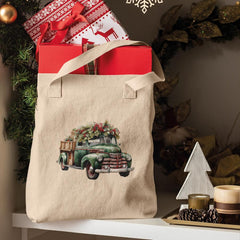 Christmas Car Aesthetic Pattern Design