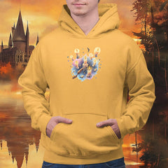 Harry Potter Broom & Candles Pattern Design