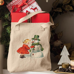 Christmas Snowman Merry Xmas Pattern Design