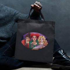 Hocus Pocus Sister Witches Oval Style Halloween Design