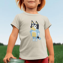 BLUEY Bandit Dad Standing Blue Kids TV Design