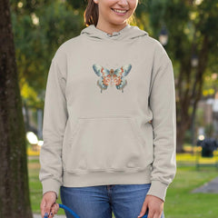 Beautiful Blueish Butterfly Pattern Design