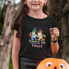 BLUEY Halloween Trick Or Treat Design