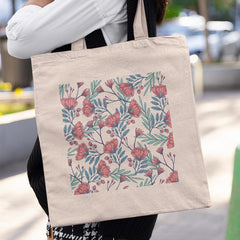 Red Poppy Flower Pattern Design