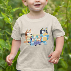 BLUEY Family Blue Kids TV Design