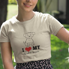 Cute Dog I Love My Border Terrier Animal