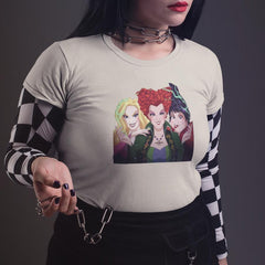 Hocus Pocus Sister Witches Anime Style Halloween Design