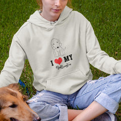 Cute Dog I Love My Bedlington Animal