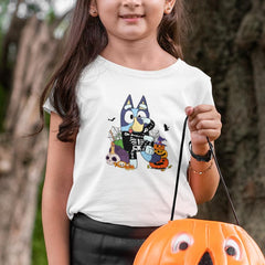 BLUEY Halloween Skeleton Costume Design