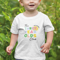 The Three Year Olds Club Pattern Design