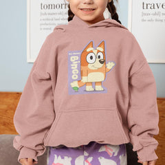 BLUEY Bingo Waving Blue Kids TV Design