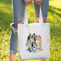 BLUEY Family Hug Happy Blue Kids TV Design