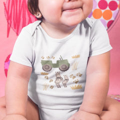 Kids Cute Characters Zebra Paws Animals