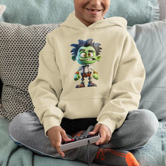 Green Frankenstien's Monster Kids Halloween Character Design