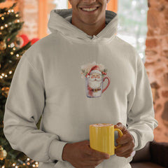 Christmas Chockolate Drink Santa Claus Pattern Design