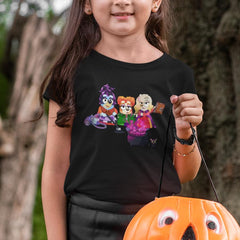 BLUEY Halloween Witches Design