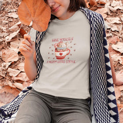 Christmas A Merry Little Coffee Pattern Design