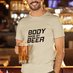Body Made By Beer Funny Pattern Design