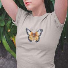Beautiful Orange Butterfly Pattern Design