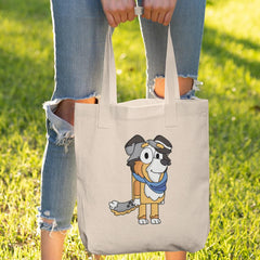 BLUEY Calypso Smiling Happy Blue Kids TV Design