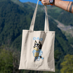 BLUEY Bandit Dad Standing Blue Kids TV Design