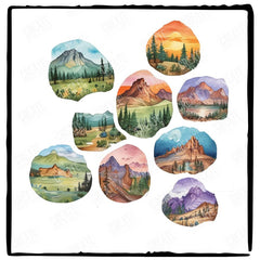 Collection of Mini National Parks Design
