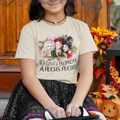 Hocus Pocus Sanderson Sisters Just a Bunch of Hocus Pocus Leopard Halloween Design