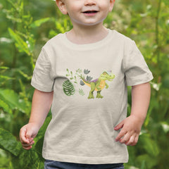 Dinosaur Dinos Trex Leaf Kids Baby Pattern Design
