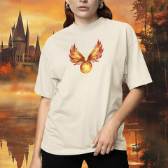 Harry Potter Themed Golden Snitch Pattern Design