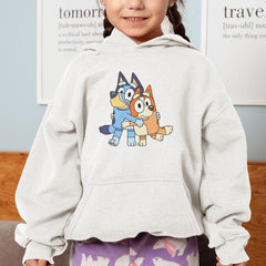 BLUEY and Bingo Hugging Happy Blue Kids TV Design