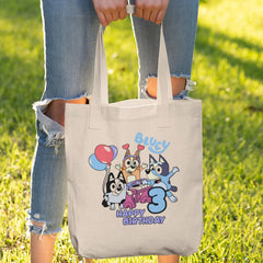 BLUEY Happy Birthday 3 Blue Kids TV Design