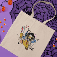 Halloween Stitch With Saw Kids Cartoon Design