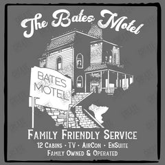 The Bates Motel Psycho Halloween Horror Film Design