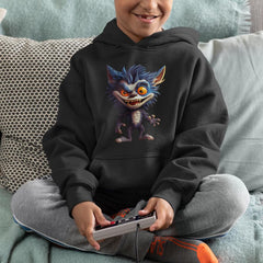 Blue Child Werefolf Monster Kids Halloween Character Design