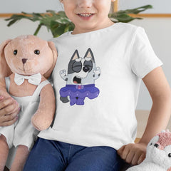 BLUEY MUFFIN Happy Blue Kids TV Design