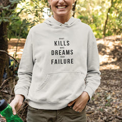 Doubt Kills More Dreams Than Failure Black Text Quote Affirmation Design