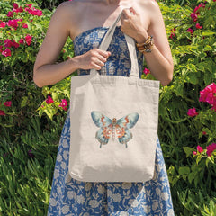 Beautiful Blueish Butterfly Pattern Design