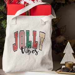 Jolly Vibes College Inspired Christmas Text Design
