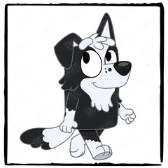 Mackenzie Walking Smiling Blue Kids TV Design