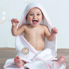 Pink & Purple Wreath Baby Design