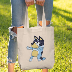 BLUEY Bandit Dad Dancing Left Blue Heeler Kids TV Design