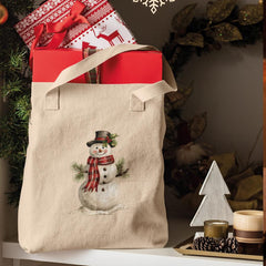 Christmas Snowman Aesthetic Pattern Design