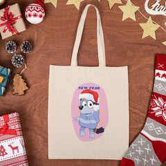 BLUEY Christmas New Year Dad Bandit Xmas Design