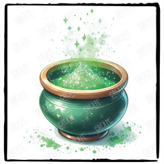 Harry Potter Magic Powder Pattern Design