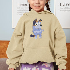 BLUEY Stripe Happy Blue Kids TV Design