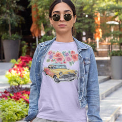 1950's Floral Car Design